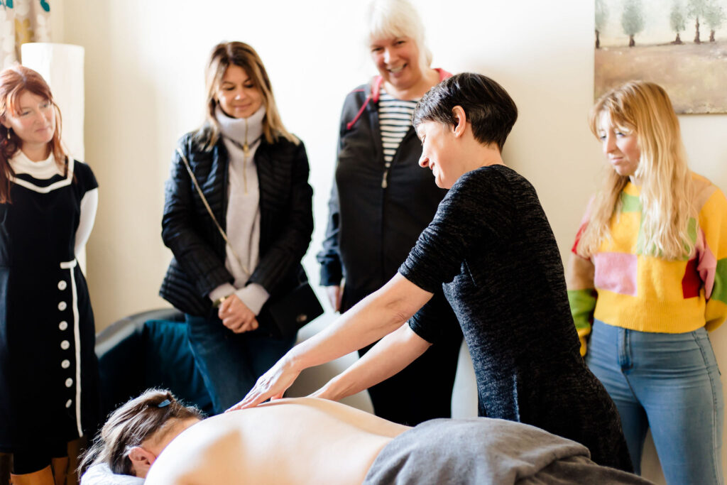 Lisa Tate massage workshops and training in Exeter