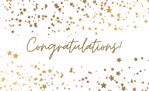 Congratulations